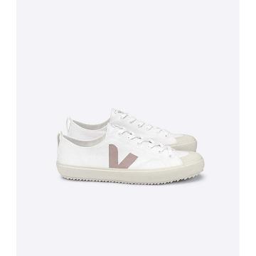 Veja NOVA CANVAS Topanky Damske White/Brown | SK 475YXF